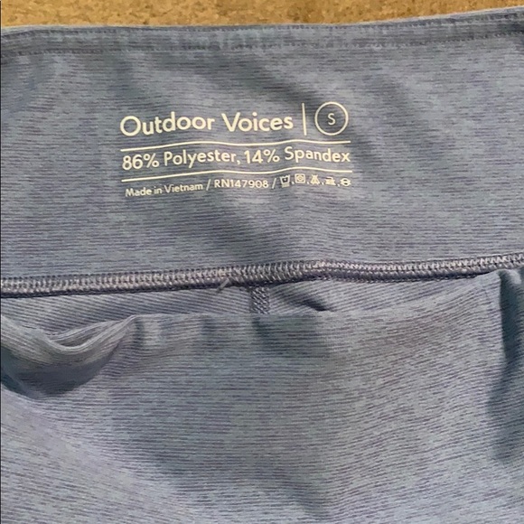 Outdoor Voices Warmup Legging in Lilac - Picture 5 of 8